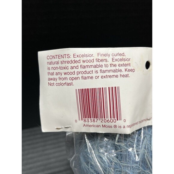 American Moss Baby Baby #06 Natural Excelsior 45 cubic in. Non-Toxic Wood Fibers - Picture 7 of 8